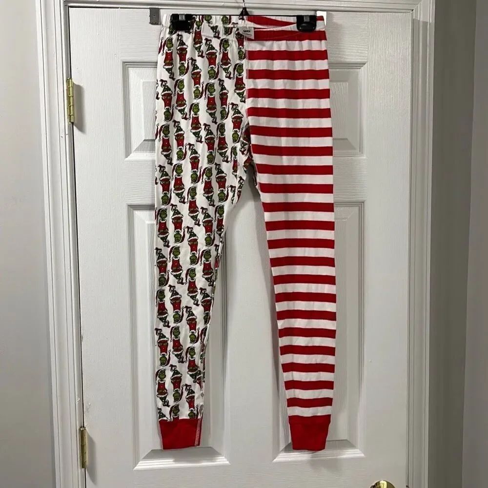 ‼️sale‼️Hanna Andersson Dr Seuss Grinch Christmas pajama pants size small 32-1